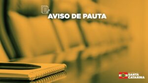 Aviso de Pauta