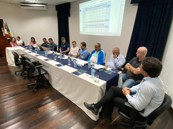 Superintendência do Porto de Itajaí realiza 2ª reunião ordinária do Cap em 2024 de acordo com o calendário, este é 8º encontro nesta diretoria da entidade.