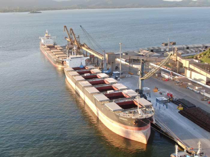 Exportação de grãos impulsiona crescimento de 5% das movimentações no Porto de São Francisco do Sul