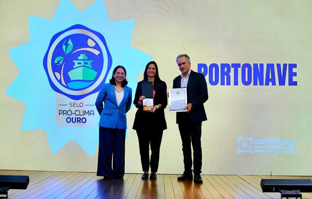 PortoNave recebe selo Pró-Clima Ouro pelas práticas sustentáveis e é pioneira no Sul do país