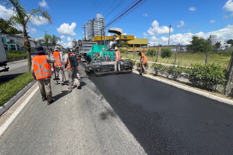 Secretaria de Obras inicia segunda fase de fresagem na contorno Sul