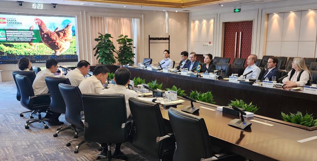Missão à Ásia garante avanços nas negociações para a carne catarinense e exportação de grãos