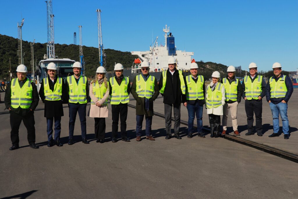 Porto de Imbituba recebe comitiva da Fiesc e detalha projetos