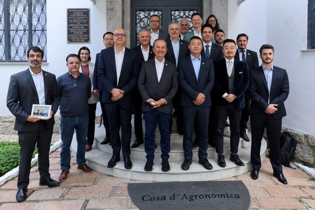 Em mais um resultado da missão do governador à Ásia, gigante internacional da engenharia vem a SC para conhecer propostas de parcerias