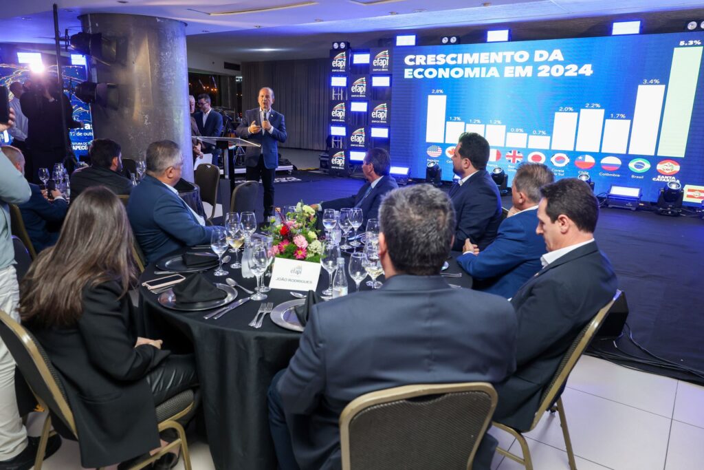 Governador participa em Florianópolis do lançamento da 22ª edição da Efapi