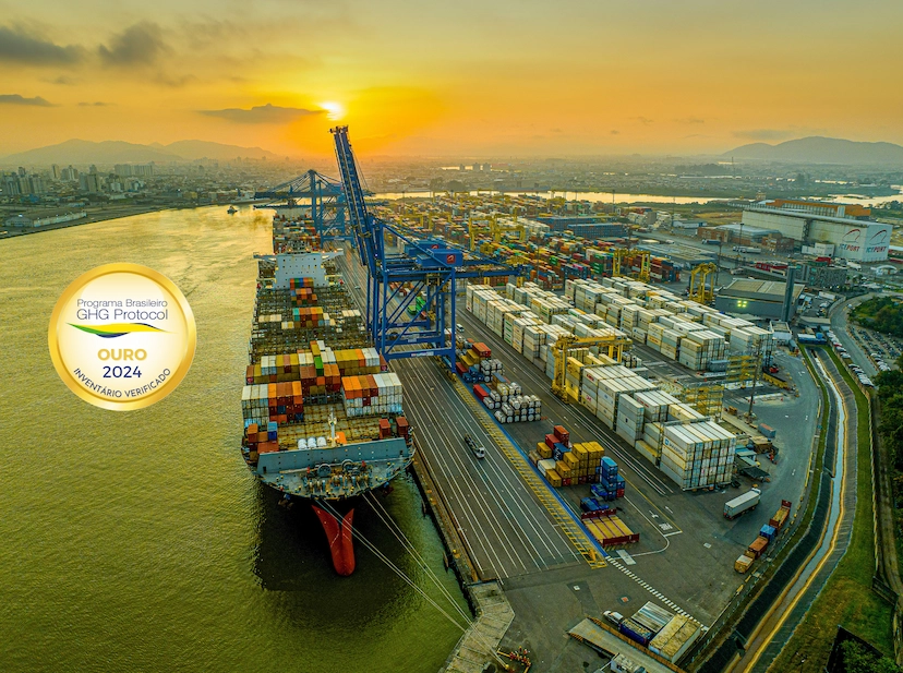 Portonave conquista selo Ouro no Programa Brasileiro GHG Protocol