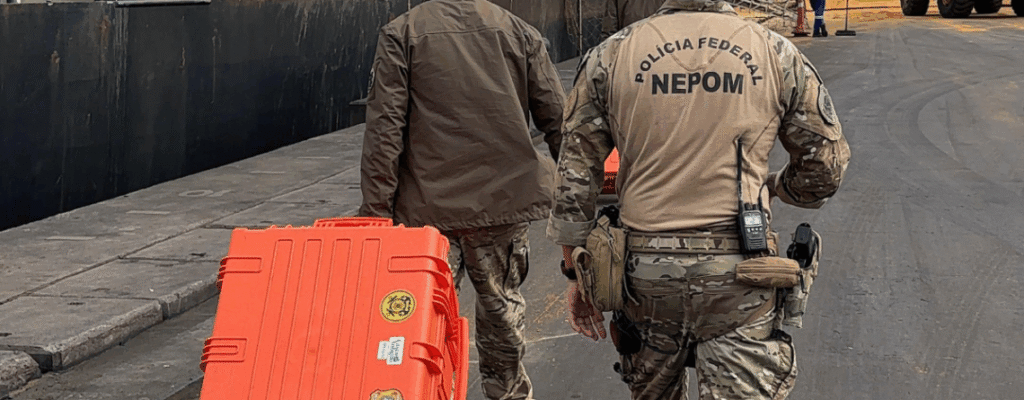 Porto de Imbituba recebe treinamento internacional de combate ao tráfico de drogas em navios