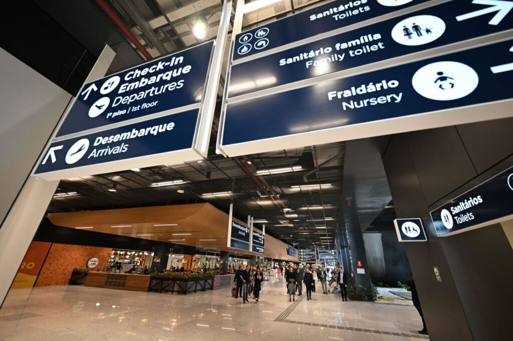 Aeroporto de Florianópolis atinge marca histórica de um milhão de passageiros internacionais em 2025