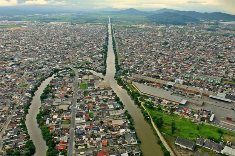 Banco Mundial confirma avanços nas obras do canal retificado do Itajaí Mirim