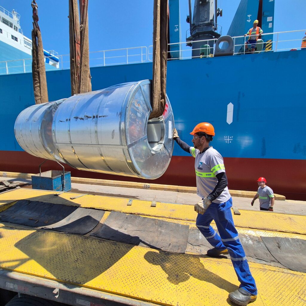 Movimentação no Porto de São Francisco cresce em setembro e no acumulado de 2025
