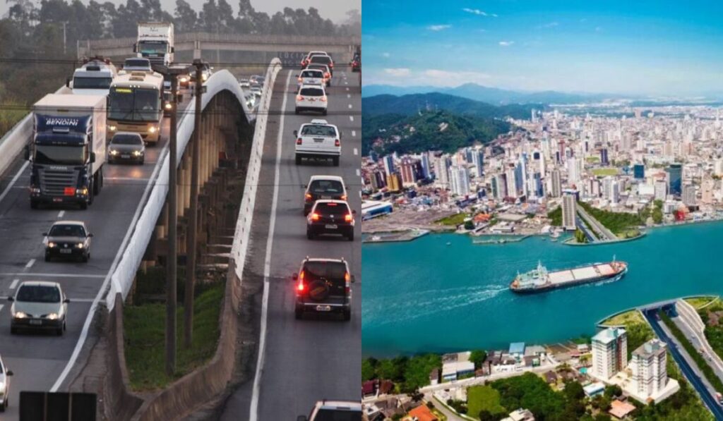 Túnel subaquático de R$ 612 mi avança em SC como alternativa a ponte com problemas estruturais