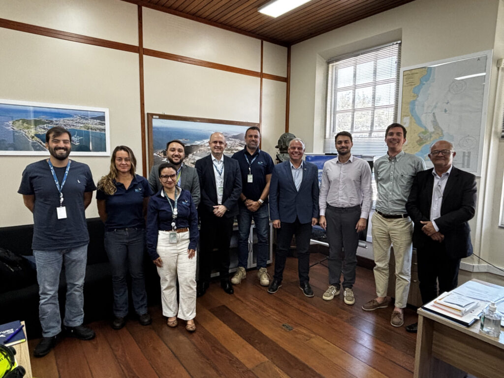Porto de Imbituba recebe missão internacional para cooperação em energia eólica offshore