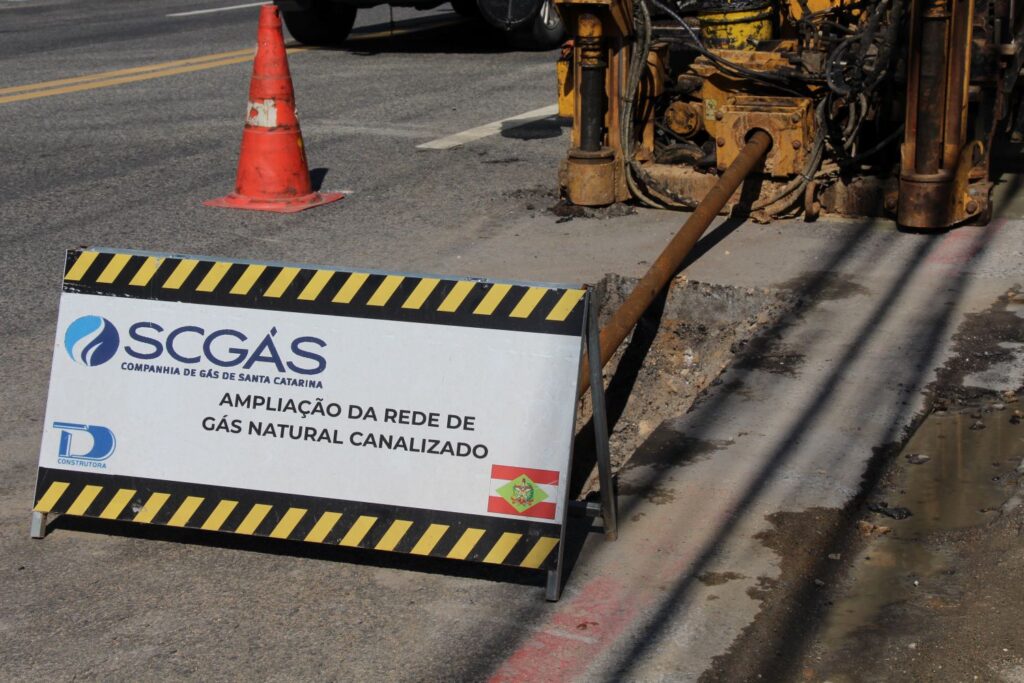 Inicia segunda etapa de expansão da rede de gás natural em Itajaí