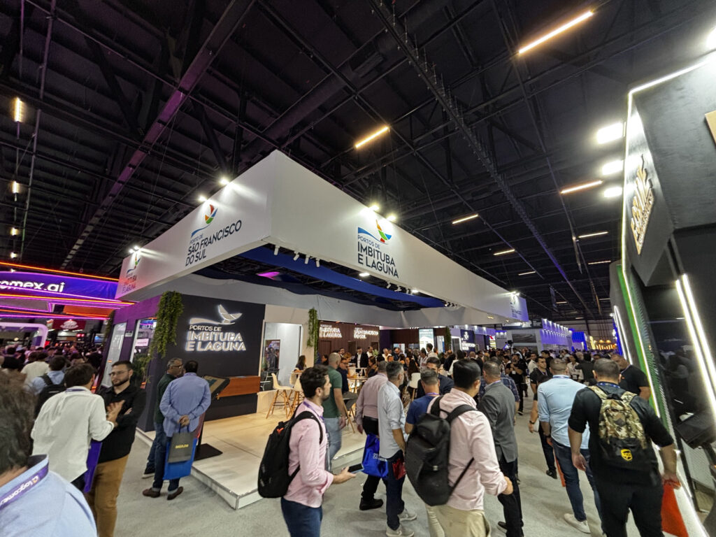 Portos de Imbituba e Laguna participam da Intermodal South America e fortalecem presença no setor logístico