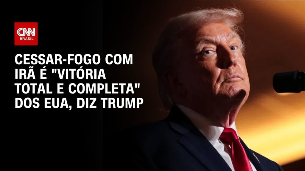 Trump reivindica "vitória total e completa" após cessar-fogo com Irã