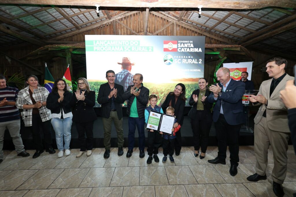 Programa SC Rural 2 é lançado pelo Governo de Santa Catarina com meta de aumentar renda de 48 mil famílias que vivem no campo